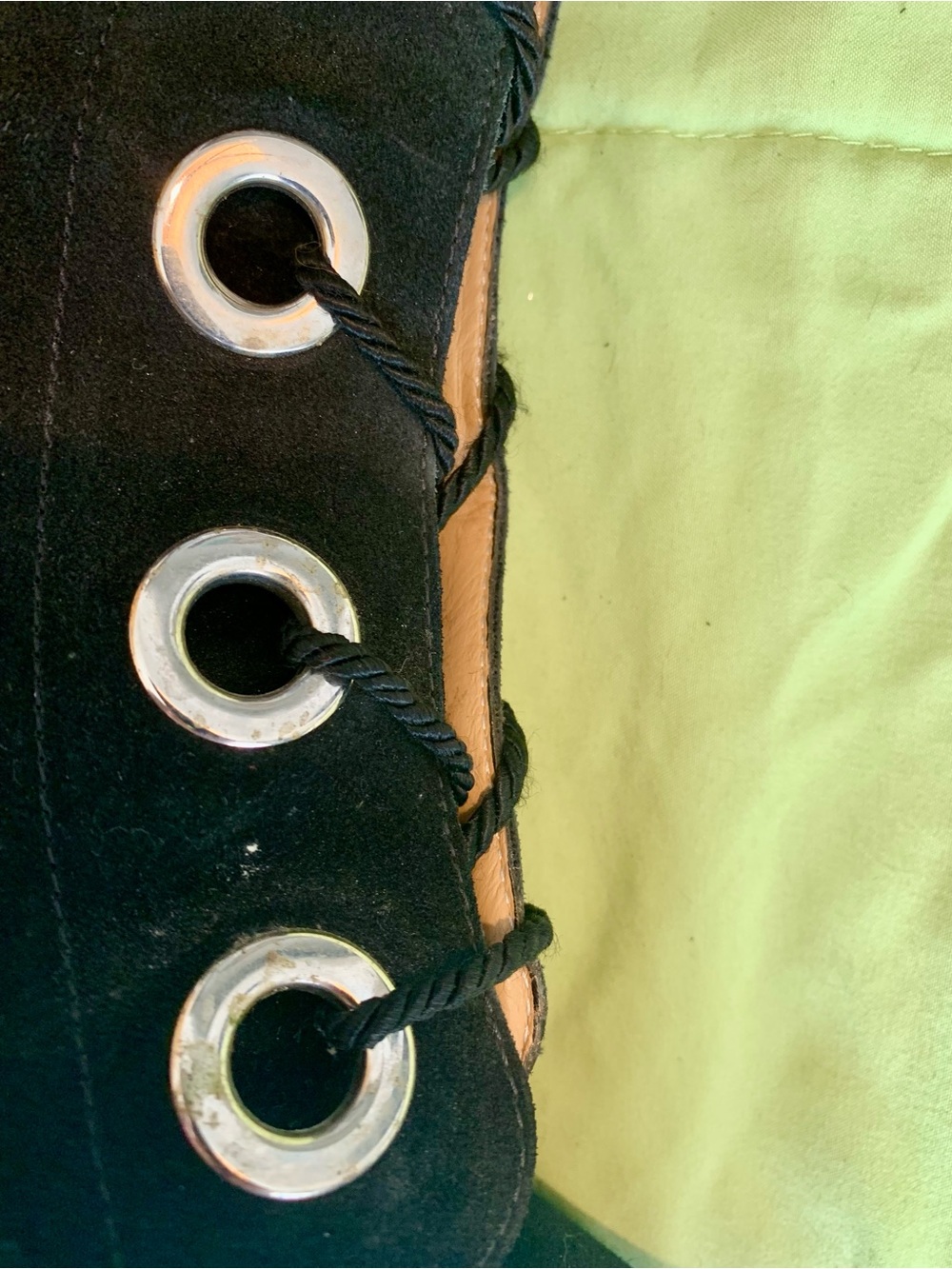 Fluevog Mega Munster SAMPLADELIC LACE-UP PLATFORM BOOTS - Picture 12 of 16